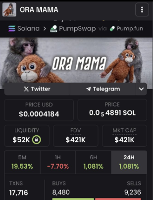 ✨ $ORAMAMA クレームが公開されました。

初期のウォレットではすでに適格性と位置を確認しています。

ノイズなし — オンチェーン ディストリビューションとコミュニティ フローのみ。

→ 割り当てを確保します:
claim.oramamasol.fun

#ORAMAMA #Solana #Airdrop #Memecoin #Onchain