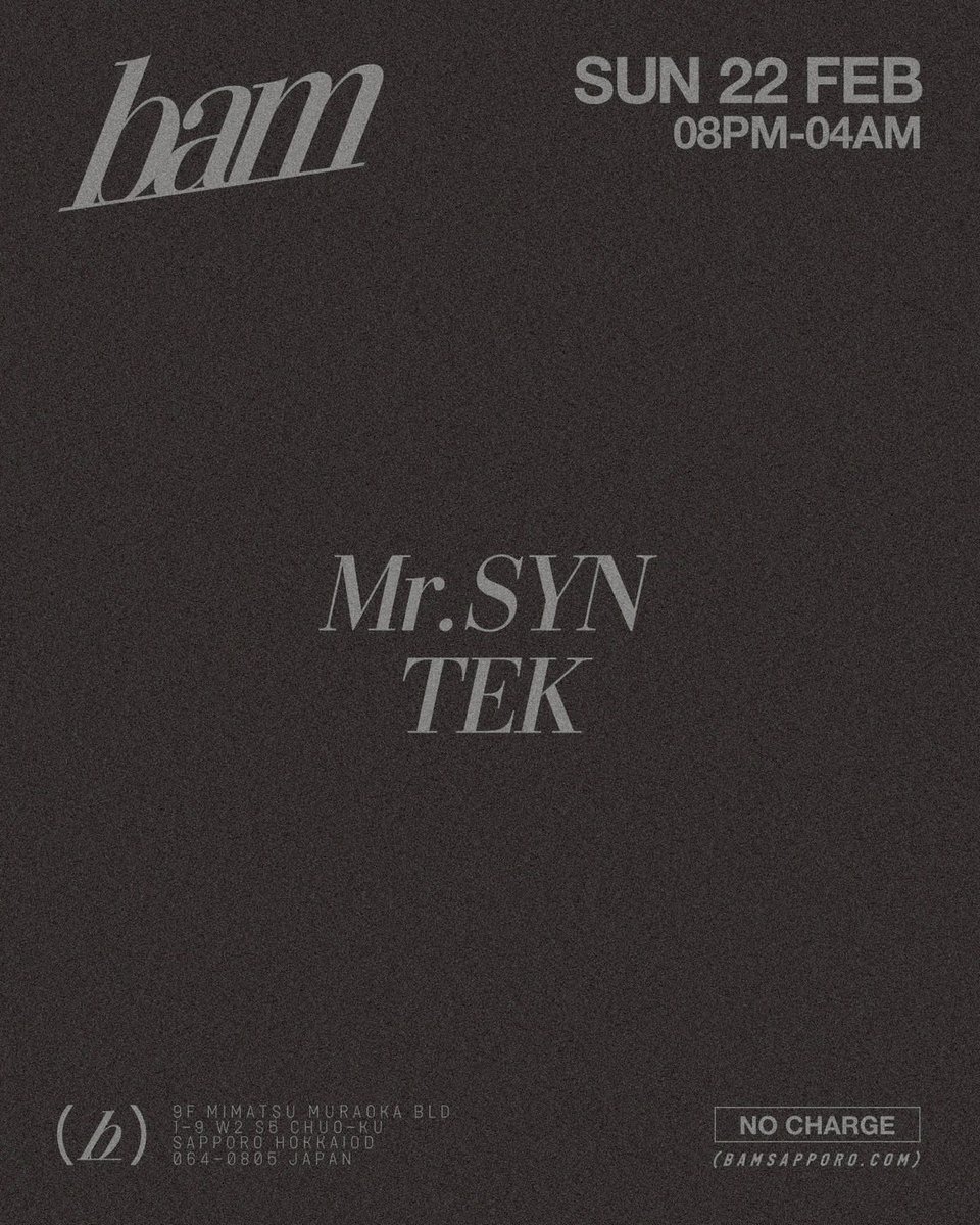 DJ MR.SYN tweet media