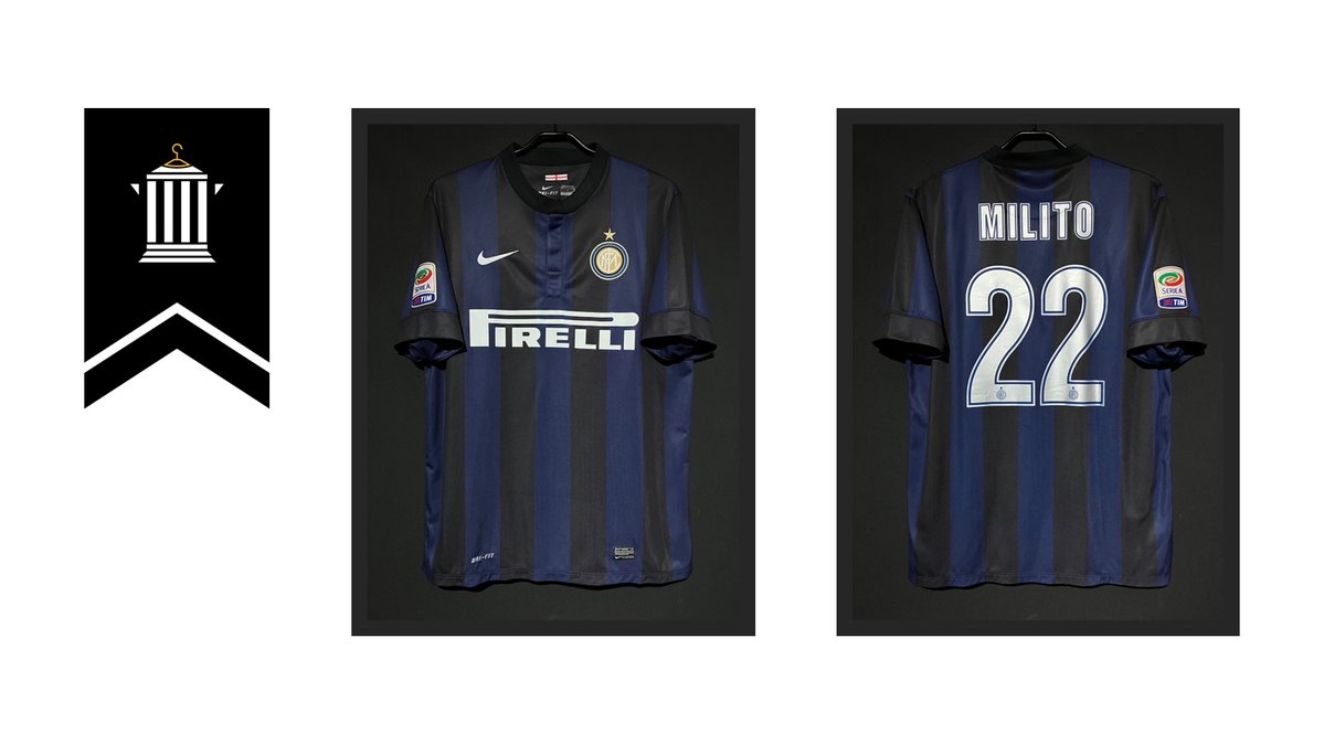 2013/14】 / Inter Milan（H） / No.22 MILITO 本日22日に因みまして