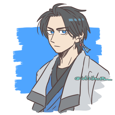 哀　セツナさん。描いてみたくって…うん。