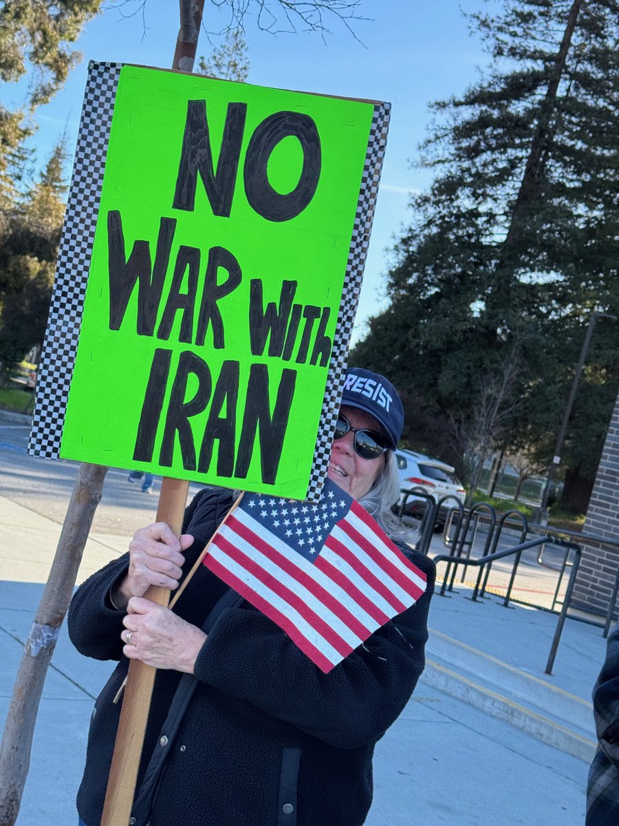 keith_mchenry's tweet photo. NO WAR WITH IRAN - Santa Cruz February 21, 2026 https://t.co/W7yrUTIQeh