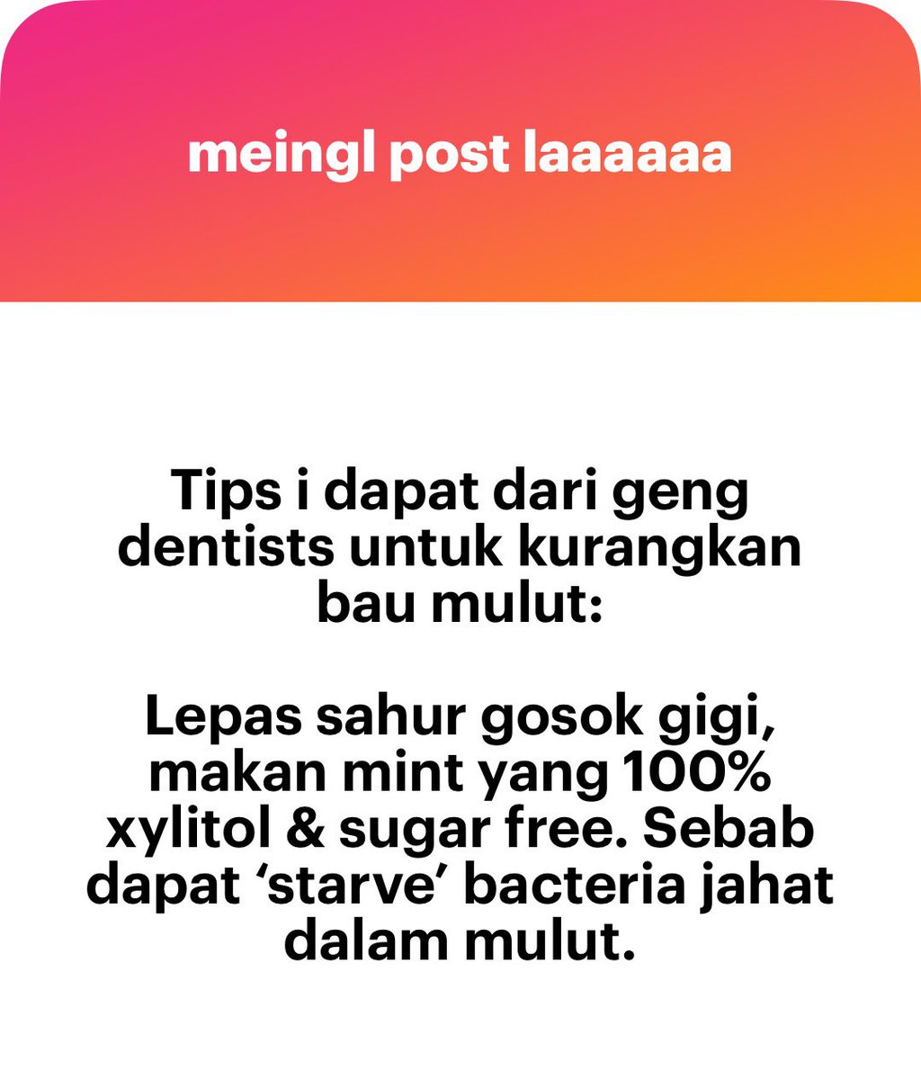 Aku nampak ek tweet ni