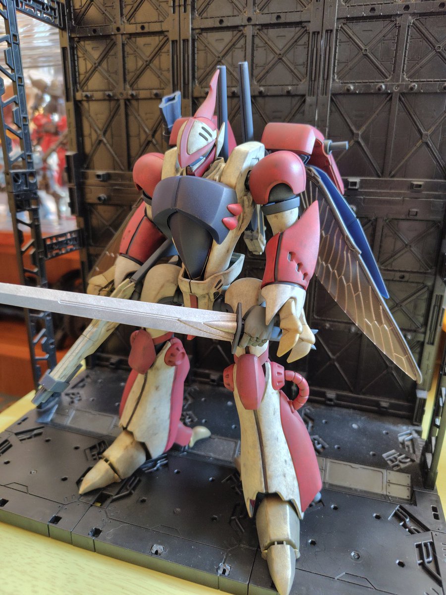 プラモデルライフ ＃ダンバイン R3ビルバイン完成 筆塗り全塗装です