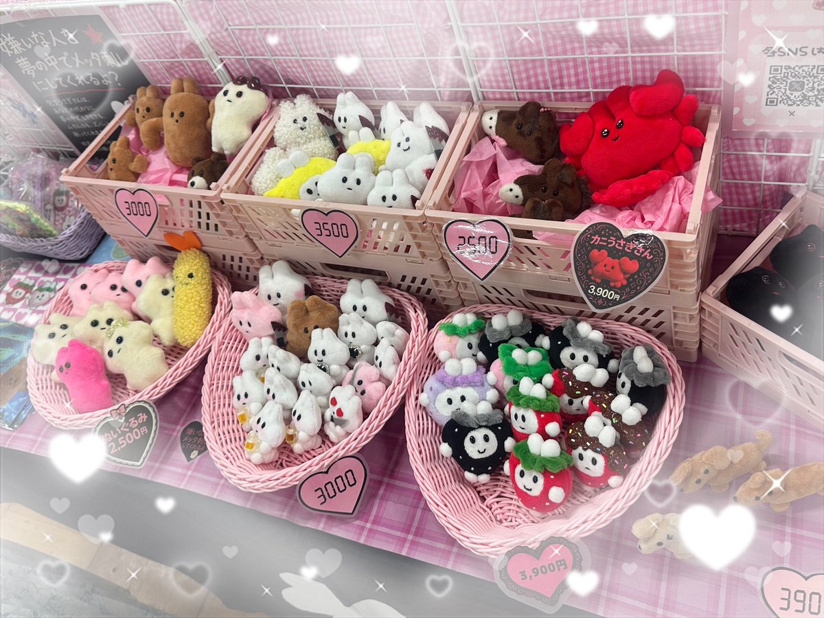 昨日は来ていただいた方、
購入していただいた方、
本当にありがとうございます😭💖

2日目も設営完了です〰️🦀💖
遊びに来てね〰️💃🎶
#ぬいFes06