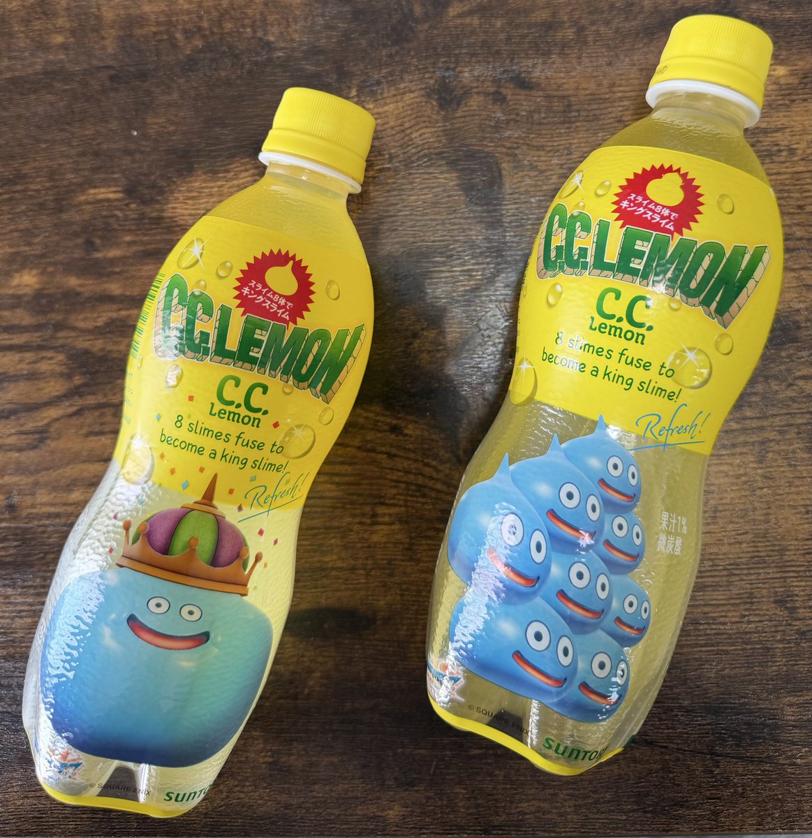サントリー×ドラゴンクエストVII Reimagined
コラボ商品のC.C.LEMON😆