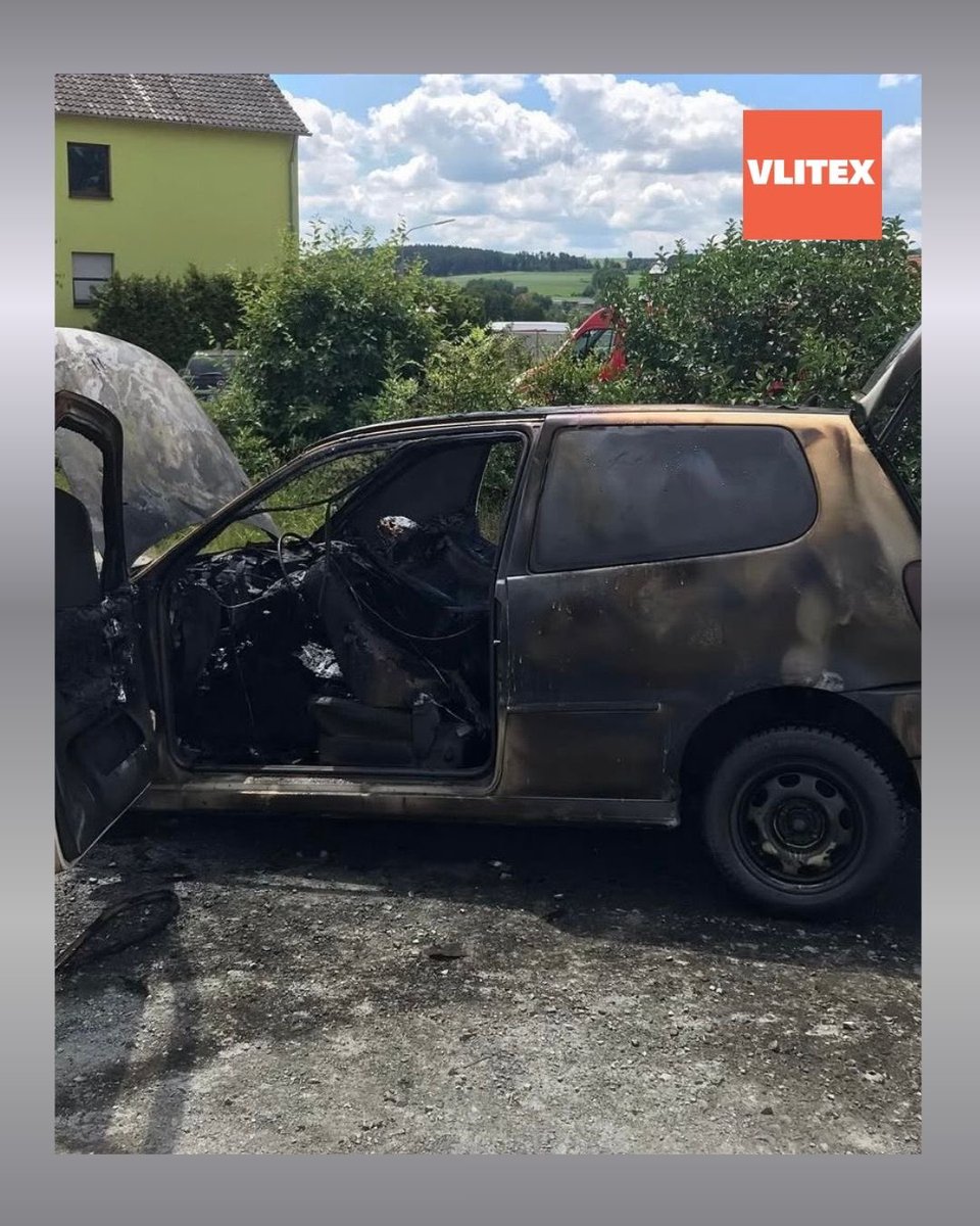 NoFlame_safe's tweet photo. この車の発火を抑えた耐熱素材。

その同じ素材でつくられた
モバイルバッテリー用セーフティポーチが
NoFlameです。

Makuake終了は2月27日（金）
特別価格でのご購入は、あとわずか。 https://t.co/GS5YIhIcvN https://t.co/CvbGZSXnKA