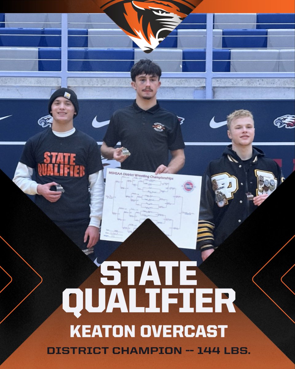 RepmoWrestling's tweet photo. STATE BOUND! 

Congratulations to Keaton and Ethan who punched their tickets to the State Tournament! https://t.co/r4h0dWS9NC