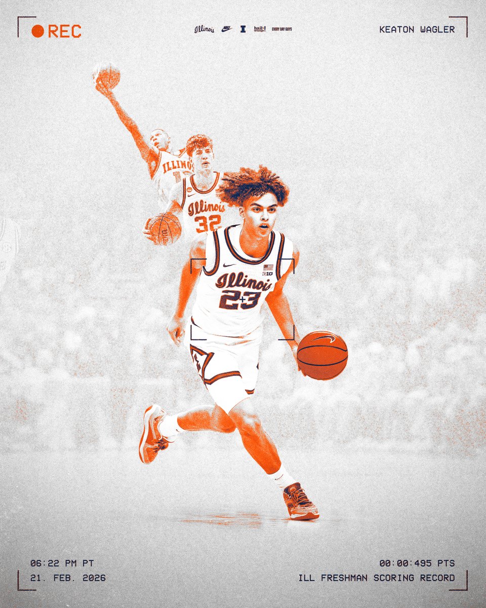 495 and counting.

Keaton now holds the Fighting Illini freshman scoring record!