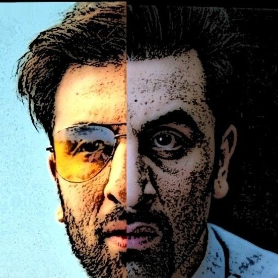 _SandyRk_'s tweet photo. Don v/s Ved 🎭#NewProfilePic https://t.co/C8tTw2k2VX