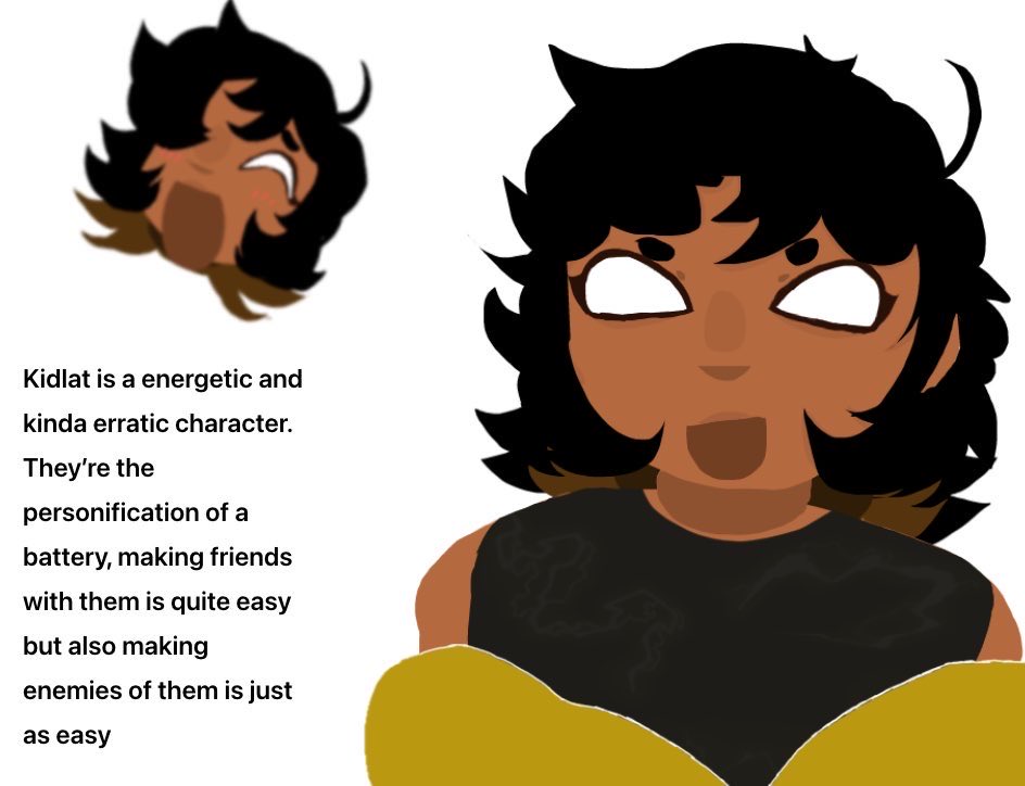 kirathelostone's tweet image. Take my bum ass kid I mad with the lasso tool

#dateverything
#dateeverythingoc
#oc