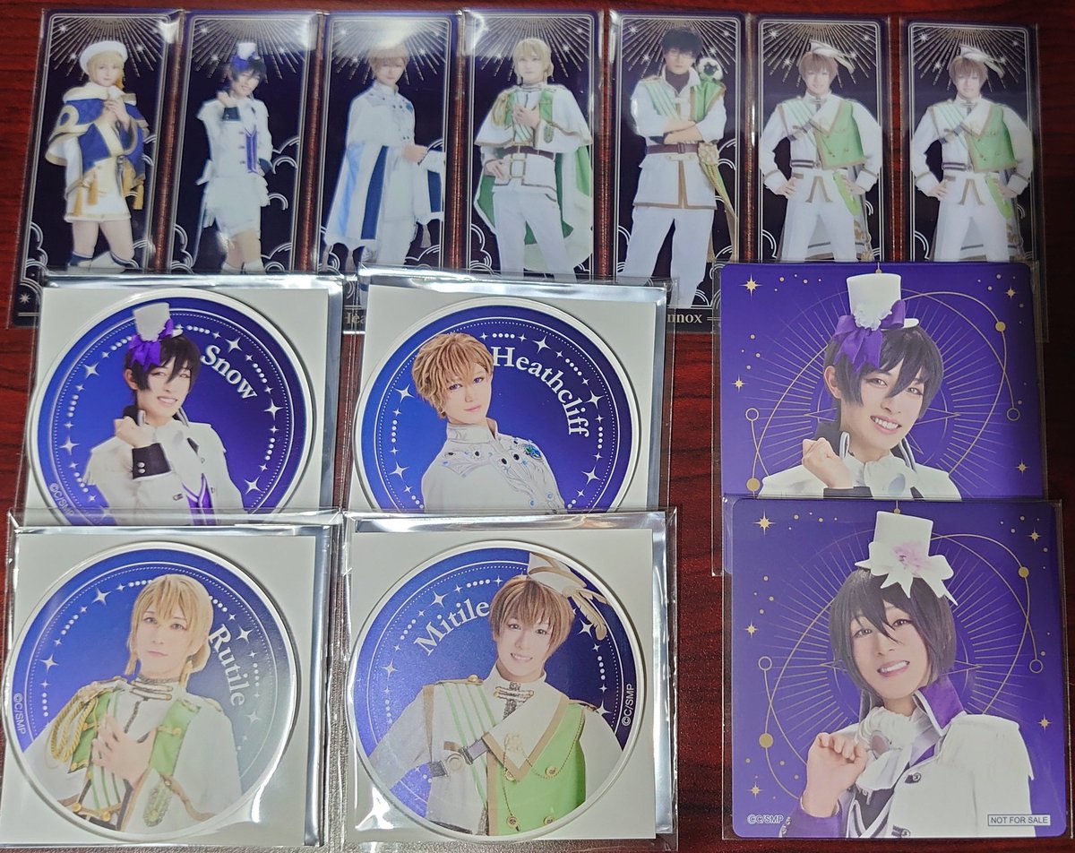 交換譲渡】まほステ まねきねこ アクリル コースター クリアカード 譲