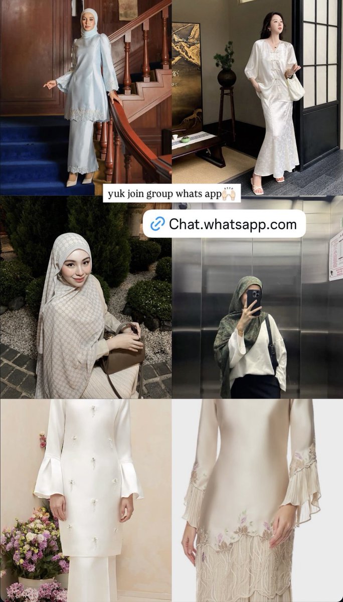 claudiaytr30's tweet photo. jastip baju kurung/pashmina malaysia
jastip baju lebaran🫶🏻

feenya start 10k ajaa🥰

#jastipmalaysia #jastipmurah
#jastipkualalumpur 

https://t.co/6k6dLTwZmp https://t.co/wVfQTF5hky