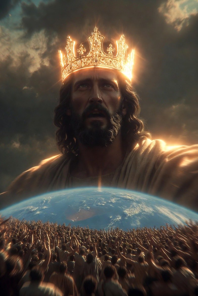 JESUS IS KING tweet media