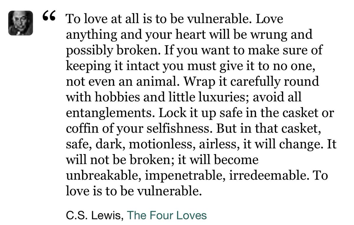 joeltkl's tweet photo. So, let’s not withhold loving, when the ultimate outcome in the end is still the same - that every type of love ends in grief at one point or another https://t.co/SVeXaPAo0d