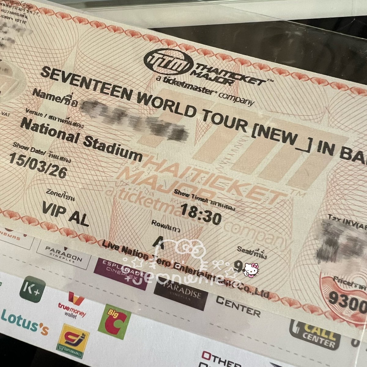 ปล่อยบัตร sun 15/03 

𝜗ৎ vip al q.9x  ปล่อย 9300 

↳ แลกบัตรอ่อนแล้ว / นัดรับ f2f แล้วค่อยโอนได้ค่า

#new_bangkok #ตลาดนัดสวนแครอท