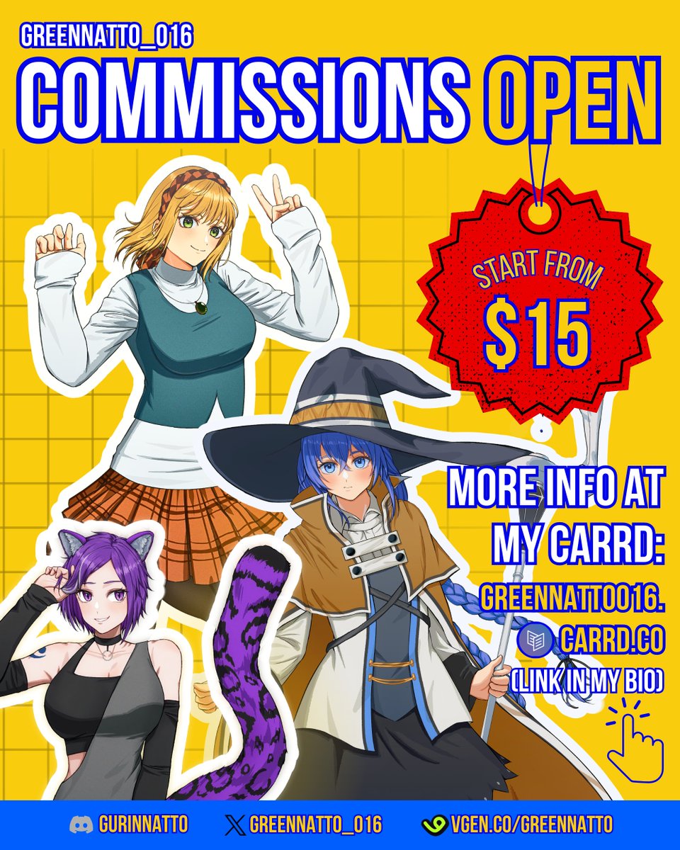 ぐりん納豆 | GreenNatto | Commissions Open! tweet media