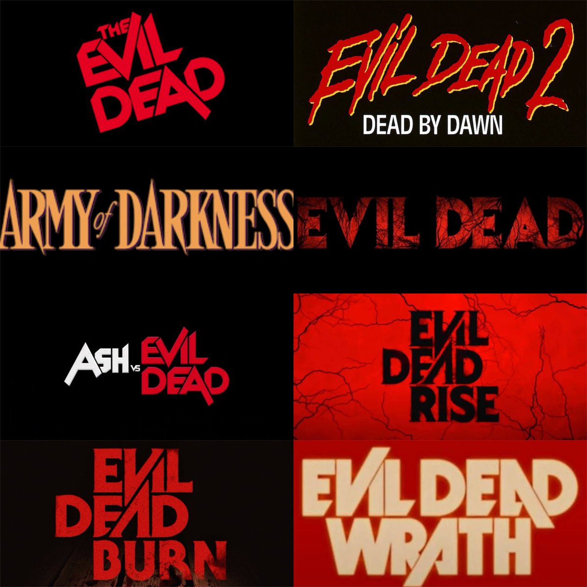 The GREATEST horror franchise ever!  (1981 - 2027)
