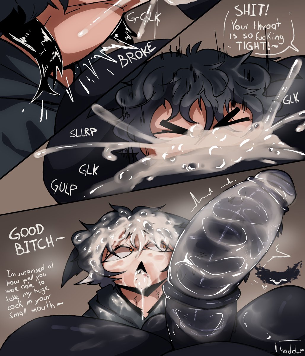 It seems that creature showed no mercy to that little one~

Art trade with <a href="/InterestingZexl/">StupidZewl🔞</a> 🖤