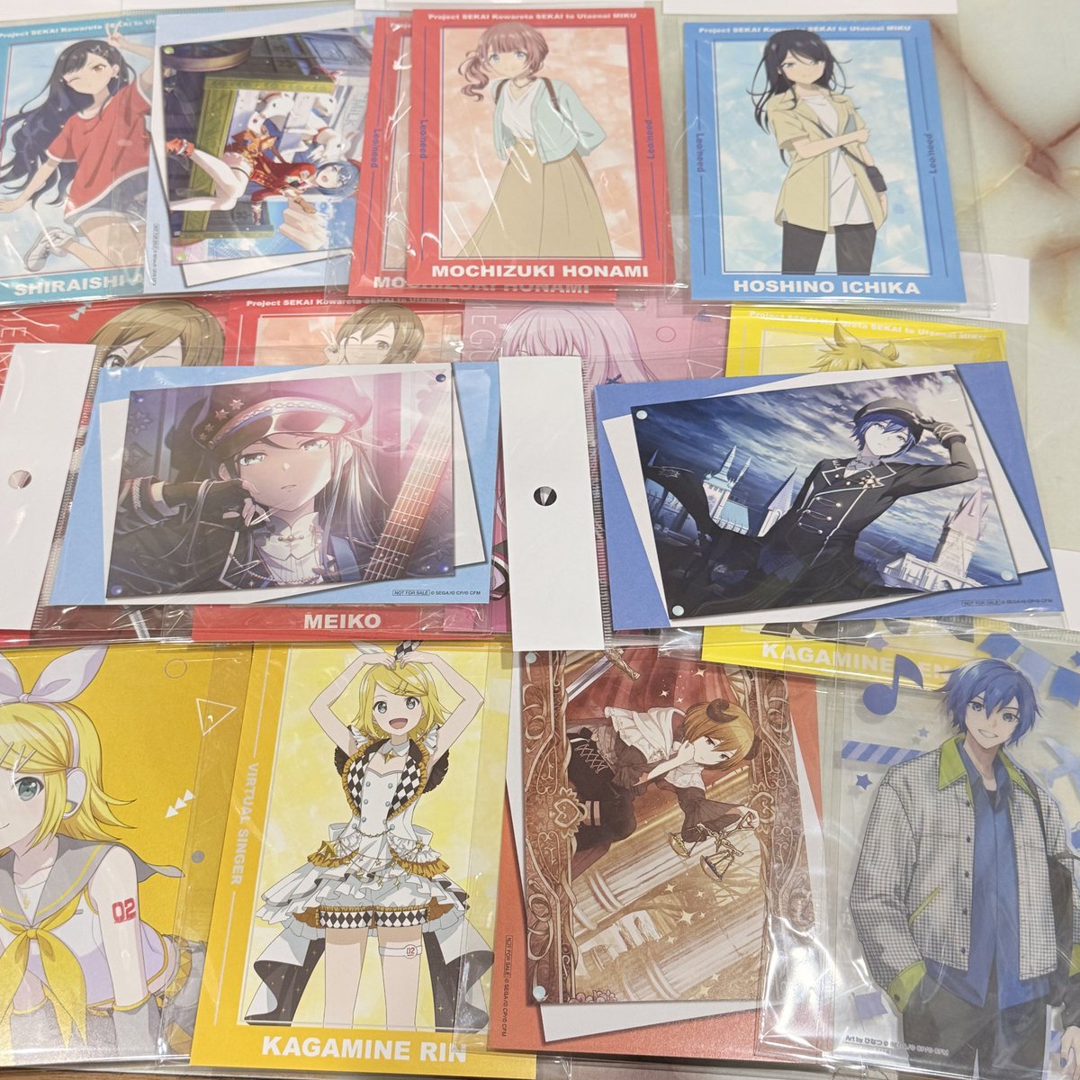 プロセカ ブロマイド ポストカード などが入荷してます