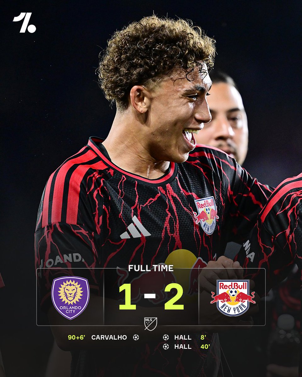Seventeen‑year‑old Julian Hall bags a brace as the New York Red Bulls kick off their season with a big opening win 💫
