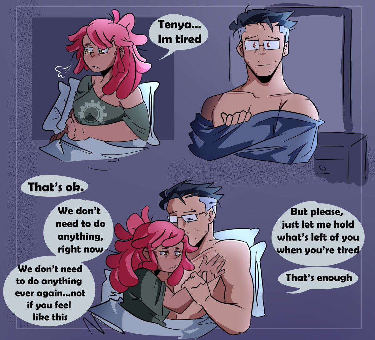 Angst is so embarrassing to draw for some reason😭