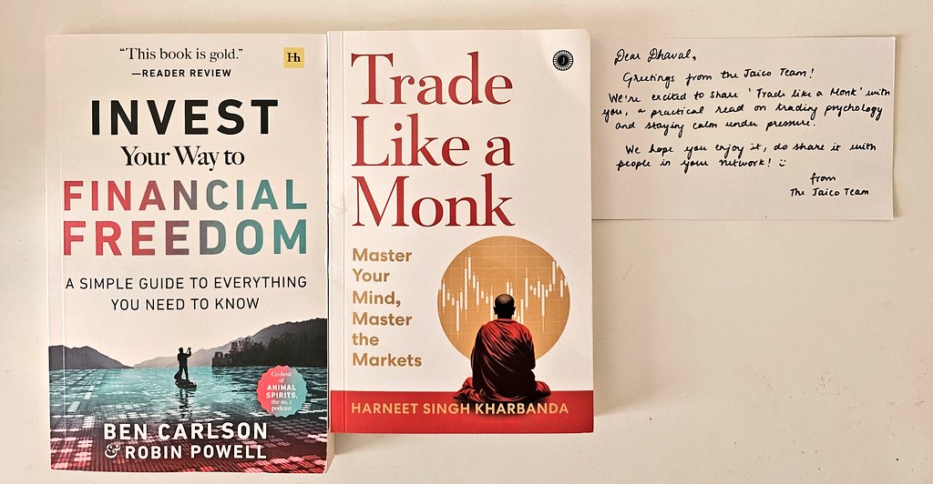 New Added 

Thanks <a href="/TraderHarneet/">Harneet Singh Kharbanda</a> Paaji for the book and best wishes 🙌