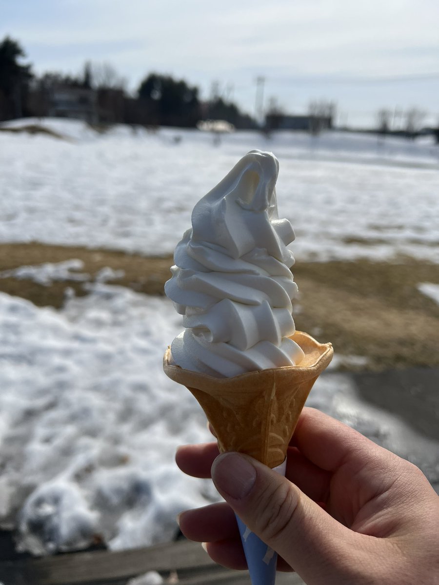 道の駅deソフトクリーム😋