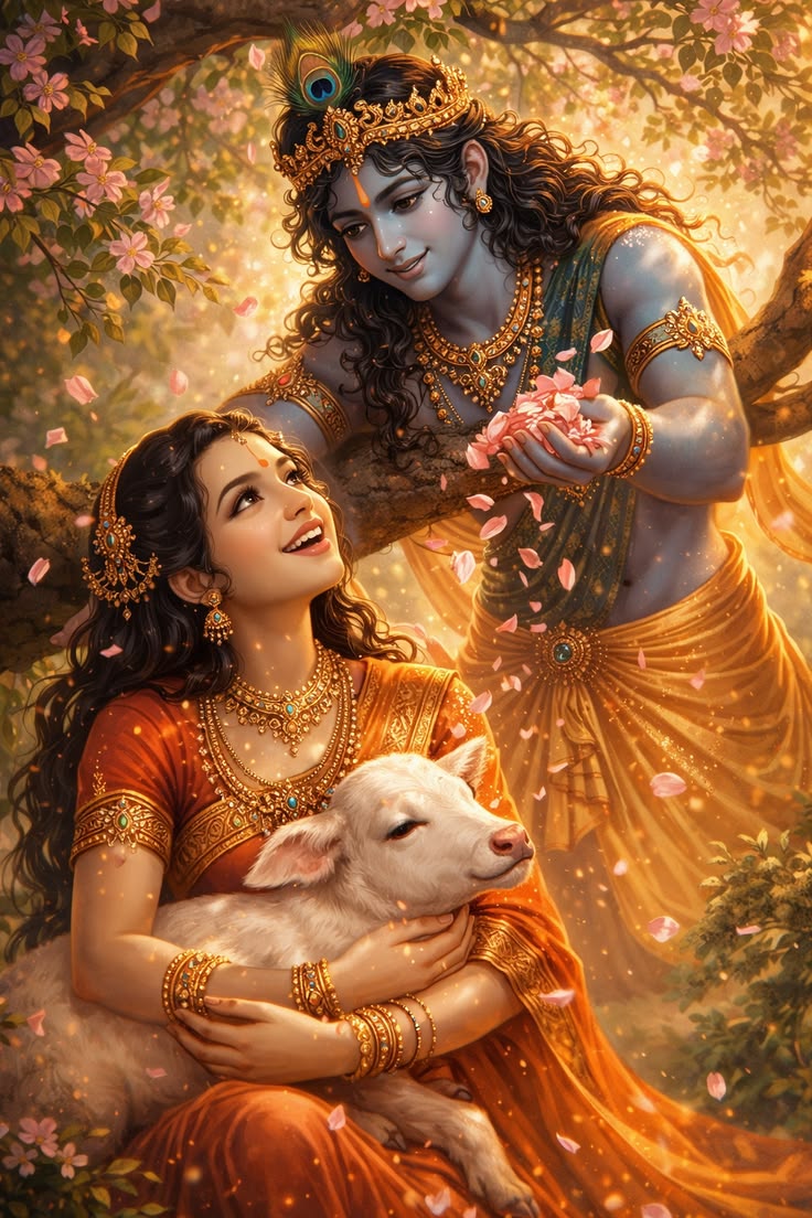 Can you reply "Radhe Radhe"? 🦚💝