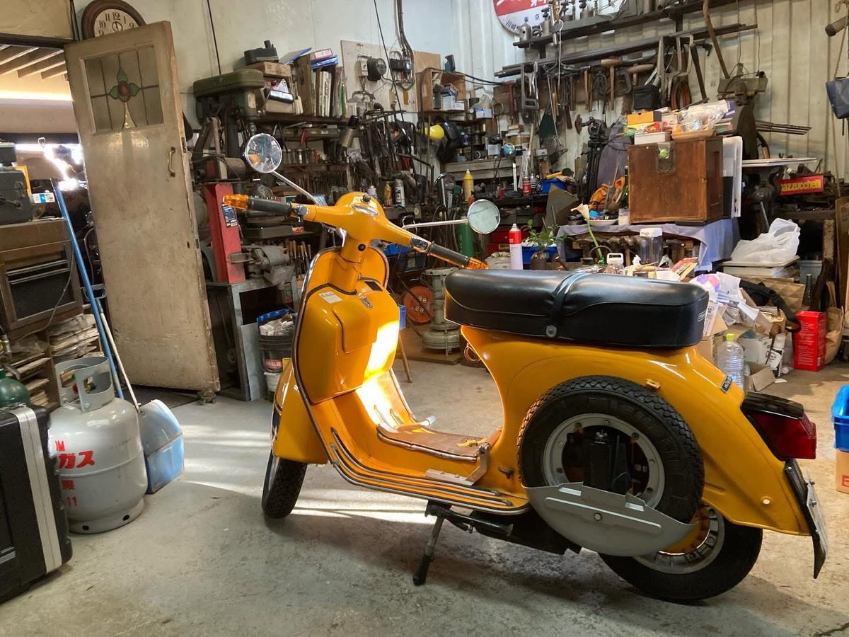 neneguzzi1's tweet photo. プレート送ったから今日くらいから試乗が始まりそう🛵
#Pushrod 

今日の様子
黄色ラリーさんは、エアクリーナーボックス内のゴムパーツを発注しました。
それ以外の作業は完了しています。
組み上げたエンジンは快調でした。
部品到着次第に試乗してみます。 https://t.co/MG9IHIRmxZ