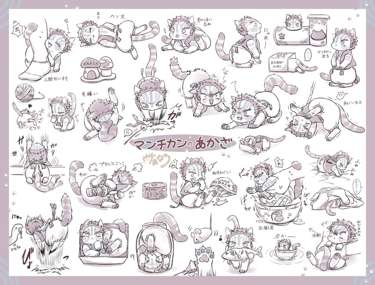 Vanaunau12219's tweet photo. 【猫の日】マンチカンの猗窩座🐾
2022年pixiv投稿したものを再利用😼 https://t.co/xnIpxp4cbS