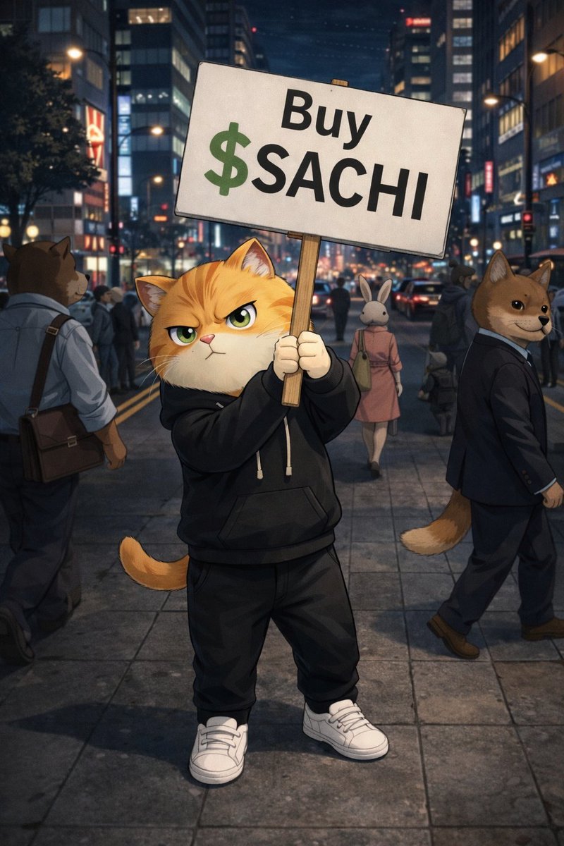 MatthaeusKulit's tweet photo. @torogems Join the Movement
Don’t fade what’s coming next… $SACHI is heating up 🔥 @sachi_coin  #PAWSITIVITY #COMMUNITY🐾🐾

CA:
7Y2TPeq3hqw21LRTCi4wBWoivDngCpNNJsN1hzhZpump https://t.co/4daa77cO7a