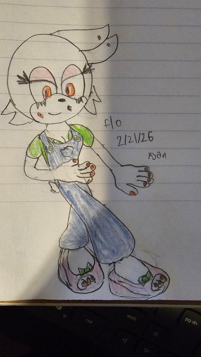 WereboyRyan's tweet photo. Gift doodle for @providedduck this is flo the rabbit as she is in willow the wolf's outfit as I gotta get motivation. #flotherabbit #sonic #sonicoc #outfitswap #sonicthehedgehog https://t.co/HC2oZsyRwe
