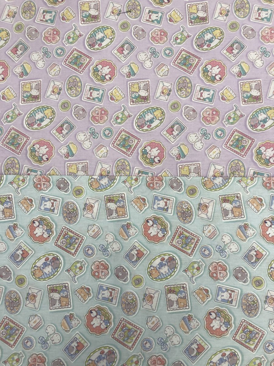 ひまわり津志田店です♪新柄生地をご紹介します。 春っぽいカラーが