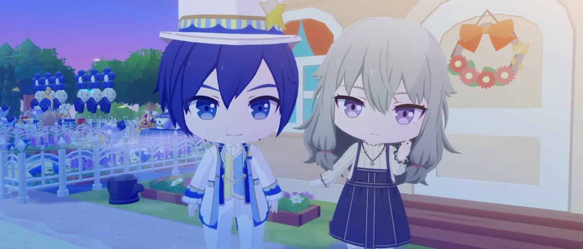 寧々とKAITO🤖🍨
一緒だと落ち着く仲良し✨
#KAITO #草薙寧々 #ワンダショ
