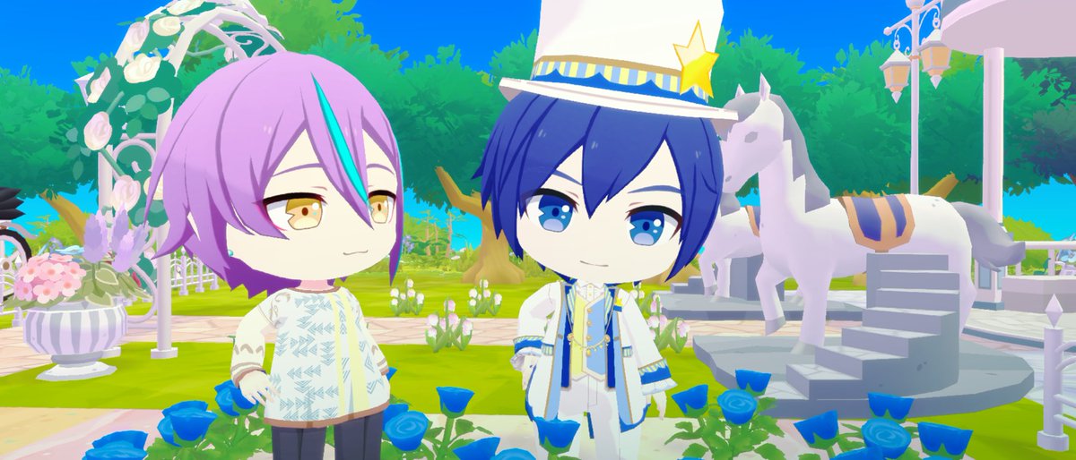 類とKAITO🎈🍨
仲良しお兄さんズ✨
#KAITO #神代類 #ワンダショ
