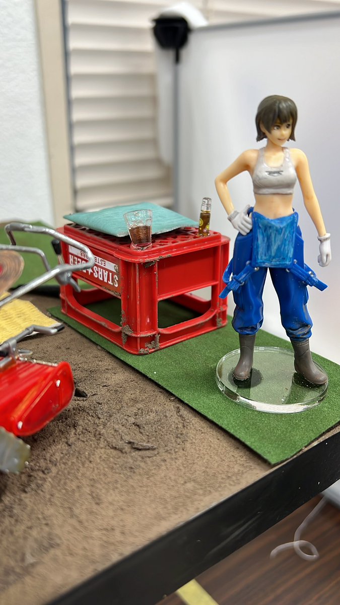 昨日 ＃八展 で購入した Amai Monakaさん制作のグラスをセットしました