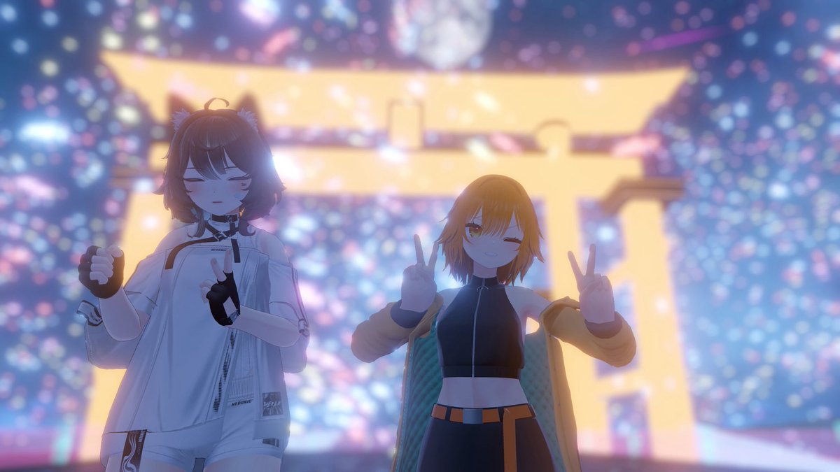 どーも、最近VRCにどハマりマンです

VRCでは無料のかぐやのライブ開催があったり
ツクヨミ再現ワールドがあるよー👍

VRゴーグル無くても、PCのみや、スマホでもプレイ出来るよ。凄いでしょ✨

だからコスプレ戻れないんだよ🥺