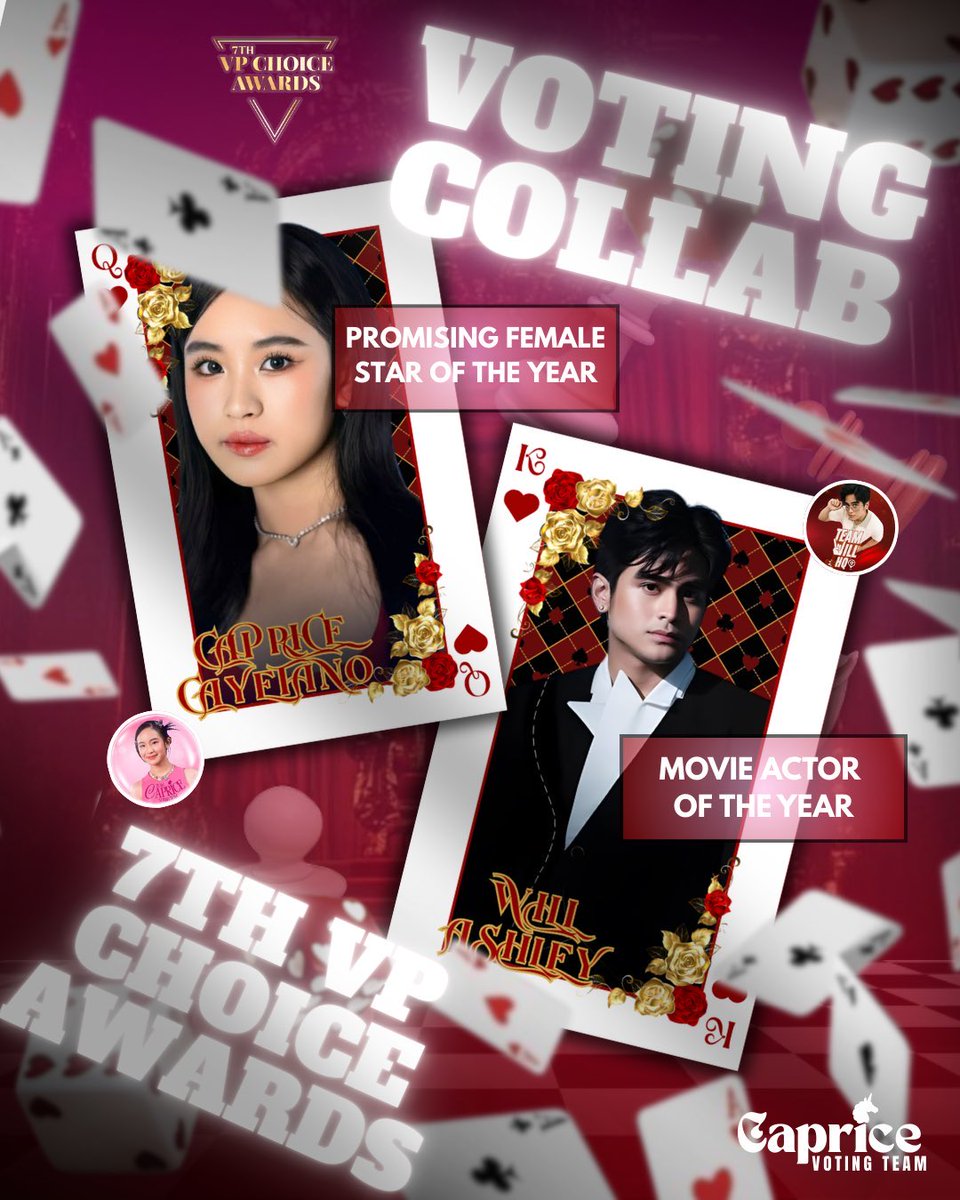 𝐍𝐀𝐓𝐈𝐎𝐍’𝐒 𝐒𝐎𝐍 x 𝐍𝐀𝐓𝐈𝐎𝐍’𝐒 𝐃𝐀𝐔𝐆𝐇𝐓𝐄𝐑 🤝

Caprice Voting Team is proud to stand alongside Will’s supporters for this special voting collaboration at the 7th VP Choice Awards.

As part of this partnership:
• We will be voting for Will Ashley – 𝐌𝐨𝐯𝐢𝐞