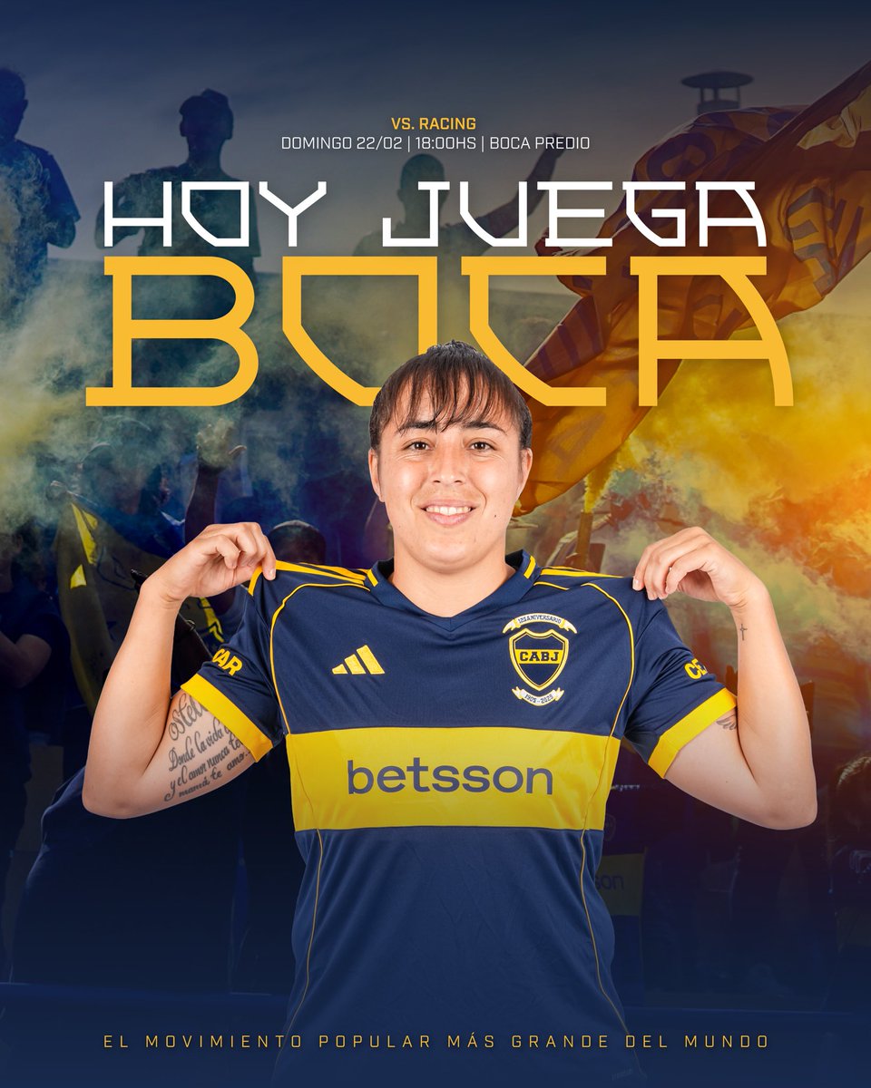¡𝗛𝗢𝗬 𝗝𝗨𝗘𝗚𝗔 #𝗕𝗢𝗖𝗔! ⚽💙💛💙