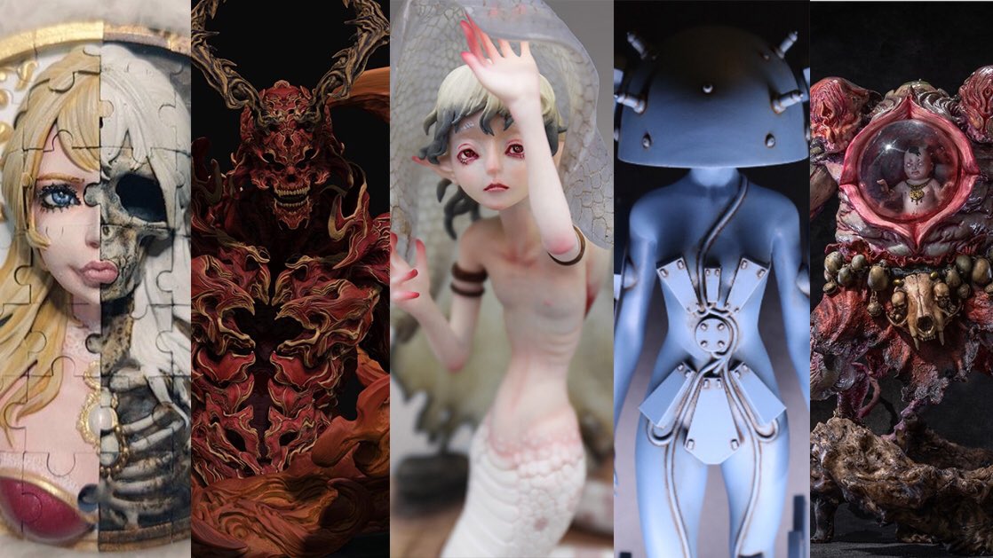 sculptors2019's tweet photo. 第3回「スカルプターズ・ラボ」造形コンペ　ピックアップ作品発表！

▶️https://t.co/d2HWVI4fPY

受賞作品以外に審査員が気になった作品をピックアップして紹介します👀

#スカルプターズ　#スカルプターズ・ラボ https://t.co/BSFnIvrkPE