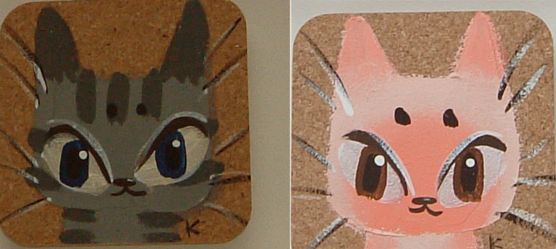 猫の日 ということで お気に入りのネコ画像 #クボユキ さん作コルク