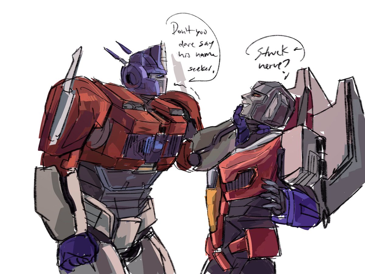 Ragebaiting my prime 

#starop #optimusprime #starscream