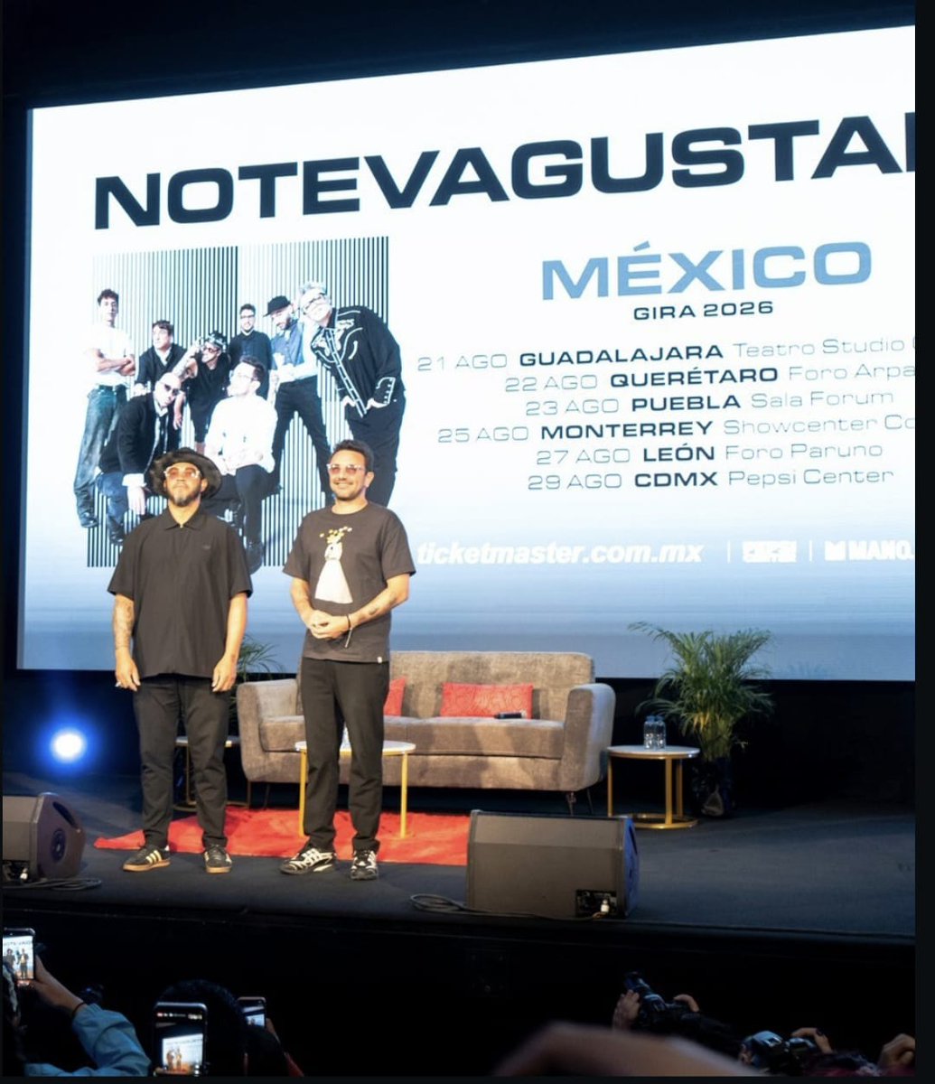unpluggednewsmx's tweet photo. ¡Vuelve la banda uruguaya! 🎸
@ntvgoficial regresa a México con "Florece en el Caos", su nuevo álbum y gira 🎶
¡No te pierdas su show en el Pepsi Center WTC el 29 de agosto! 💥
#NoTeVaGustar #FloreceEnElCaos #MúsicaEnVivo #RegresoALosEscenarios https://t.co/Z9urL1fNpU