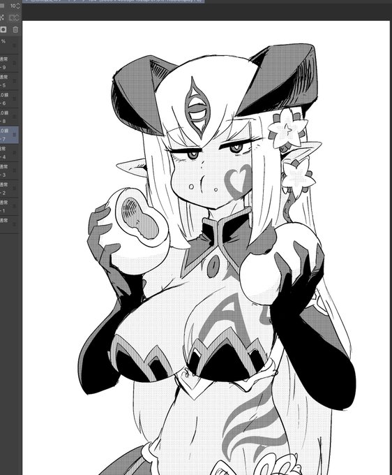 本を売りつつサークルカットを書く 