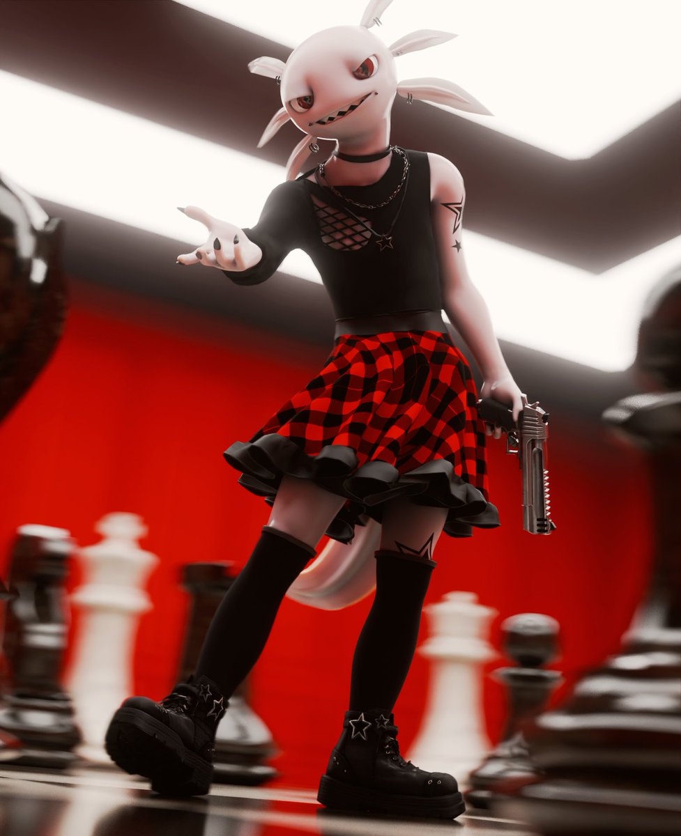 A Bit Sadistic ♟️🩸
#Axo #FortniteArt