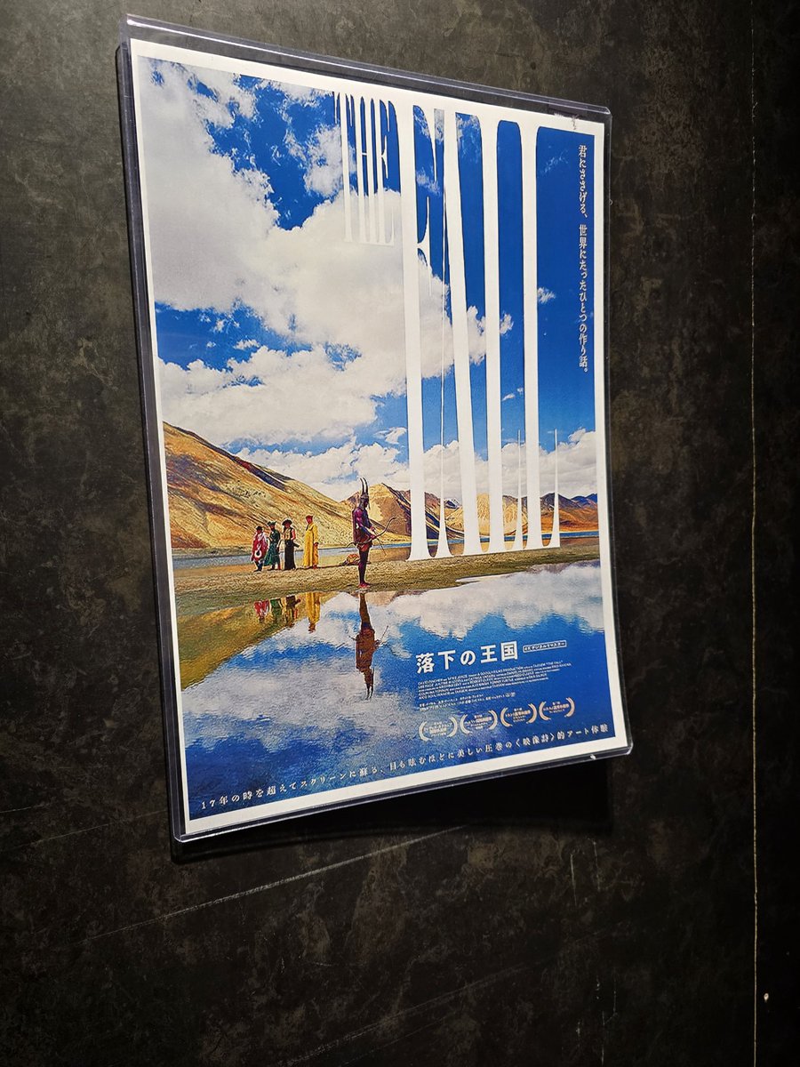 落下の王国観てきた📽️
圧倒的な映像美！一冊の写真集を読み切った様な感覚。
ストーリはまぁ、、、😅