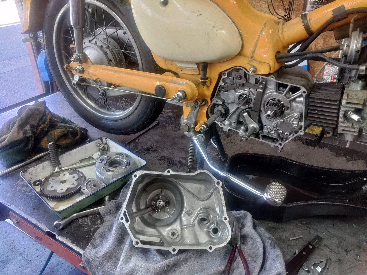 マサヤン（モトブラン。京都でスーパーカブをカスタムしてます