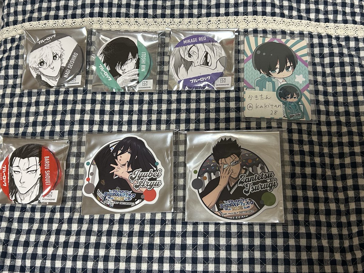 RT @kakitan28: 【譲渡】ブルーロック ブルロ 伊勢丹 缶バッジ エゴ