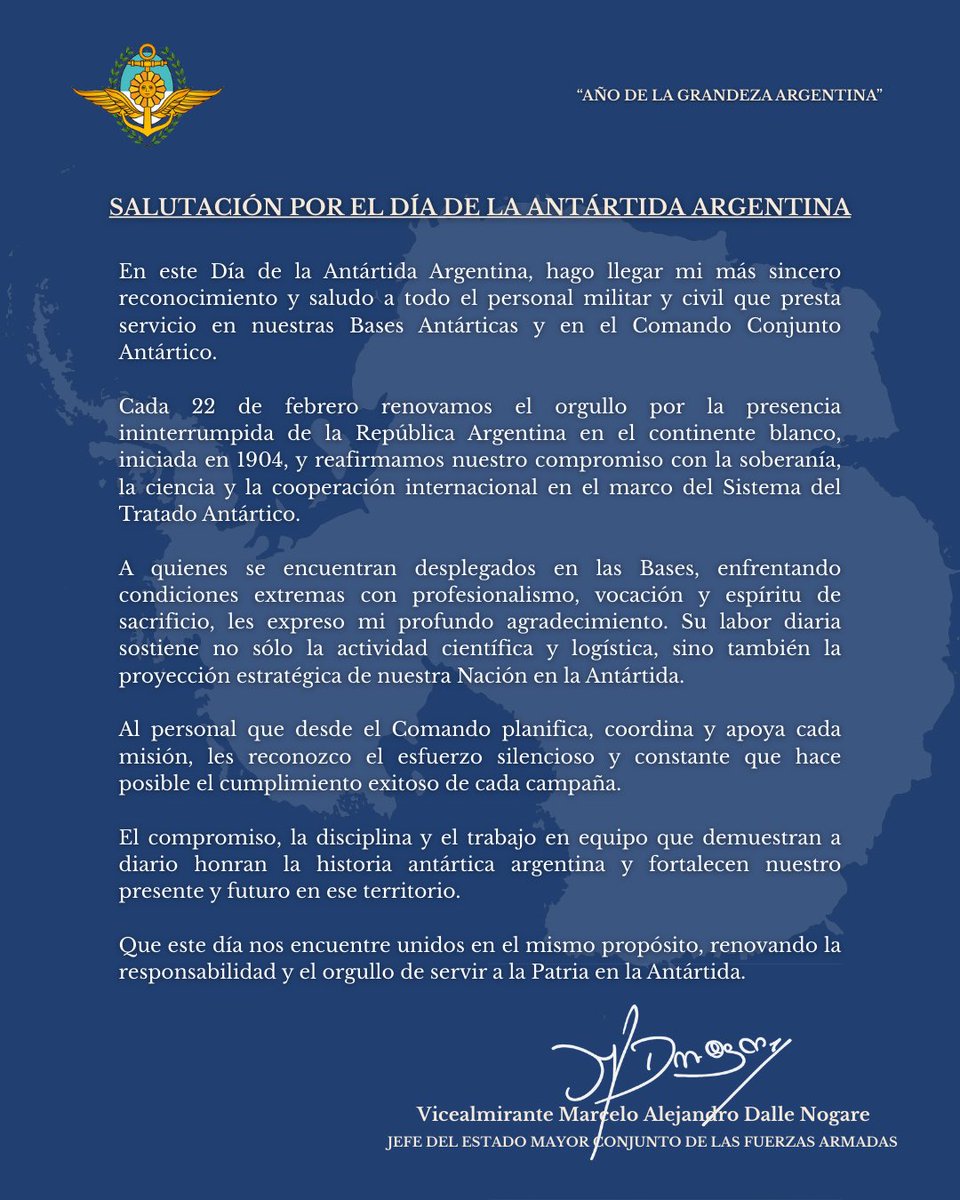 Estado Mayor Conjunto de las Fuerzas Armadas tweet media