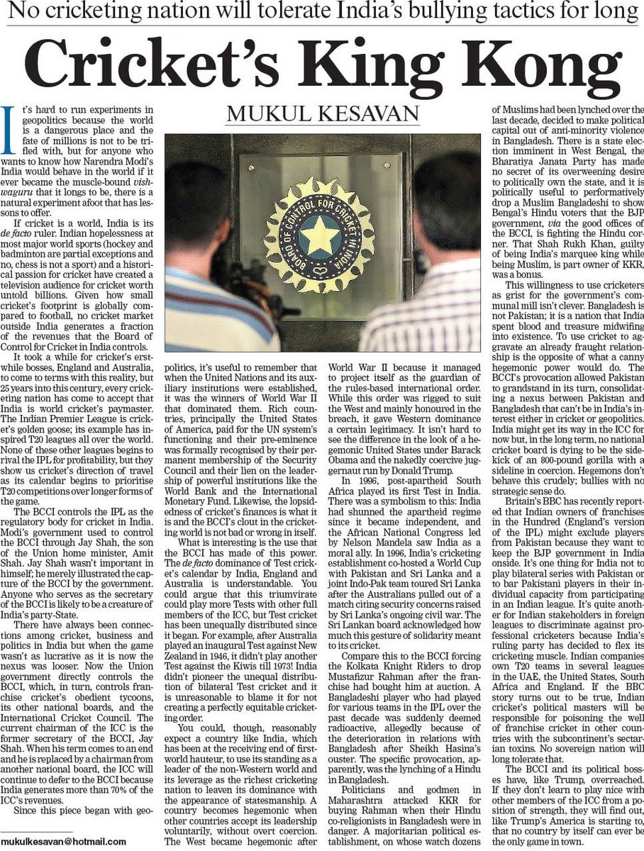 Mukul Kesavan tweet media